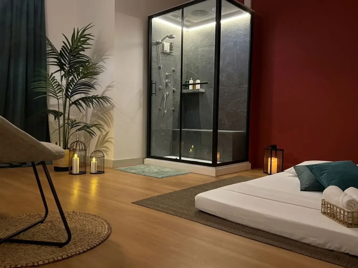 Suíte com Ducha Privativa — Zaya Tantric Spa, Lisboa